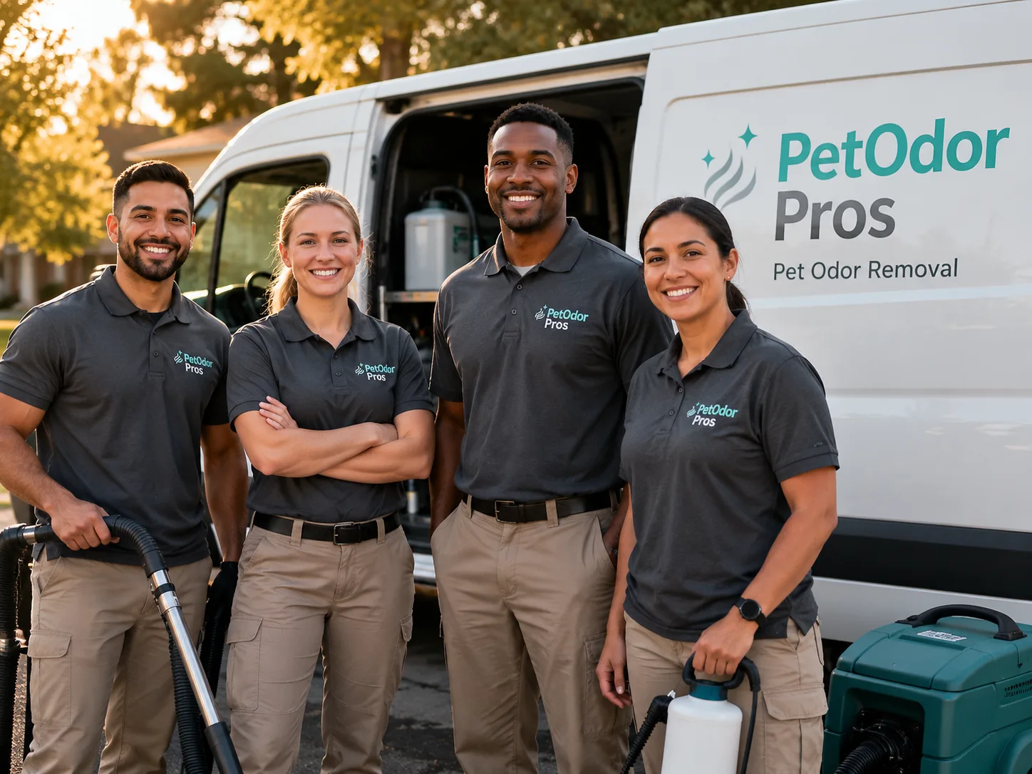 Pet Odor Removal team serving Hastings, MI